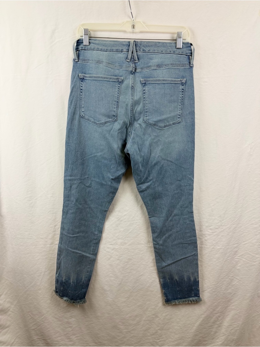 Good American Women's Jeans Sz 14/32 Light Blue Denim Jeans - Picture 3 of 13